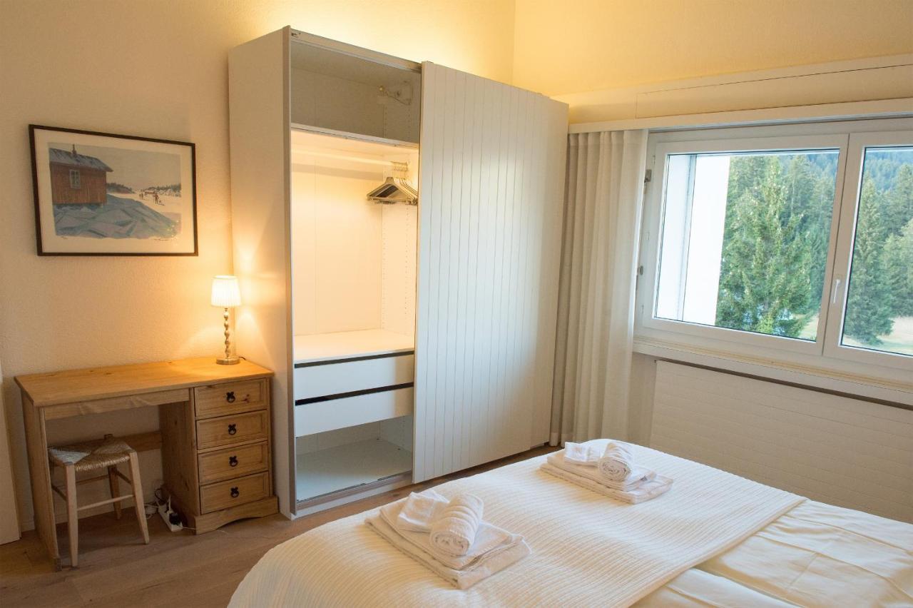 Flat La Riva 111 With Pool-Lenzerheide Daire Dış mekan fotoğraf