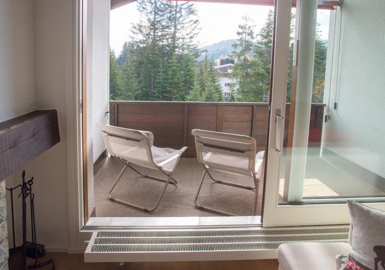 Flat La Riva 111 With Pool-Lenzerheide Daire Dış mekan fotoğraf